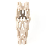 The Bajo Mendelson Balancing Game is a set of 15 wooden figures that makes a stimulating balancing game that will challenge whoever plays with them.