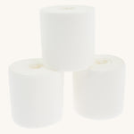 Three rolls of the Bambinex biodegradable paper nappy liners for reusable cloth nappies.