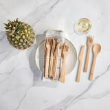 Fork & Spoon Set pictured on a plain white background