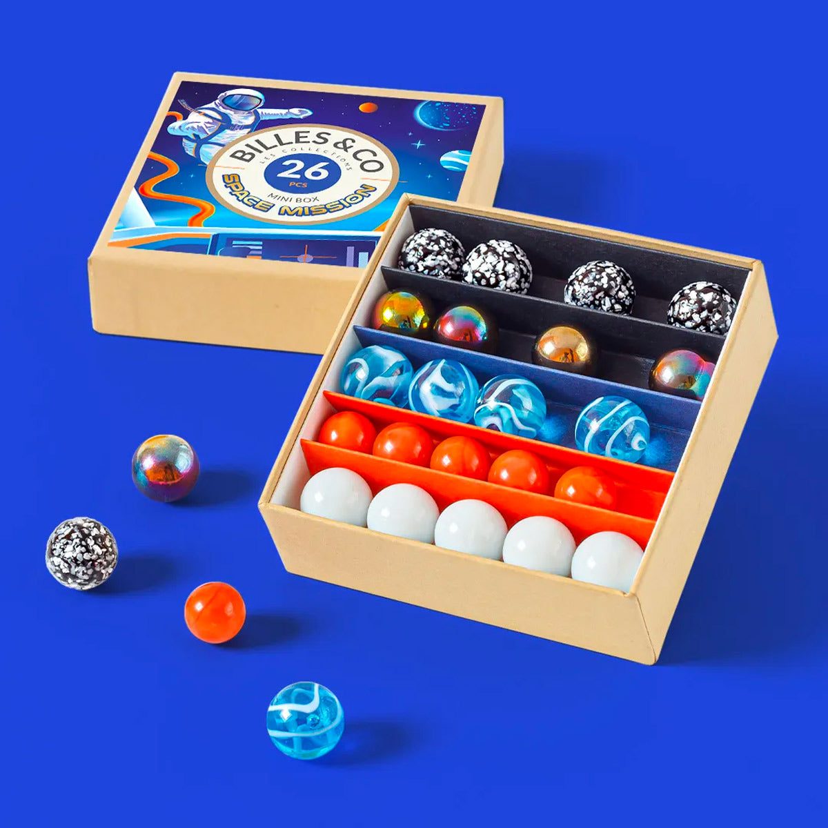 MaRécréation - Pack Billes Pharaons, 33 Billes MaRécréation - Pack Billes Pharaons, 33 Billes
