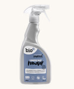 A bottle of Bio-D limescale remover available at Babipur. This bottle is 500ml and features a spray dispenser