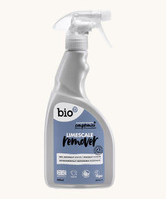 A bottle of Bio-D limescale remover available at Babipur. This bottle is 500ml and features a spray dispenser