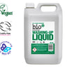 Bio D vegan friendly natural fragrance free washing up liquid on a white background