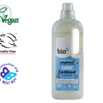 Bio D eco-friendly vegan fragrance free fabric conditioner on a white background