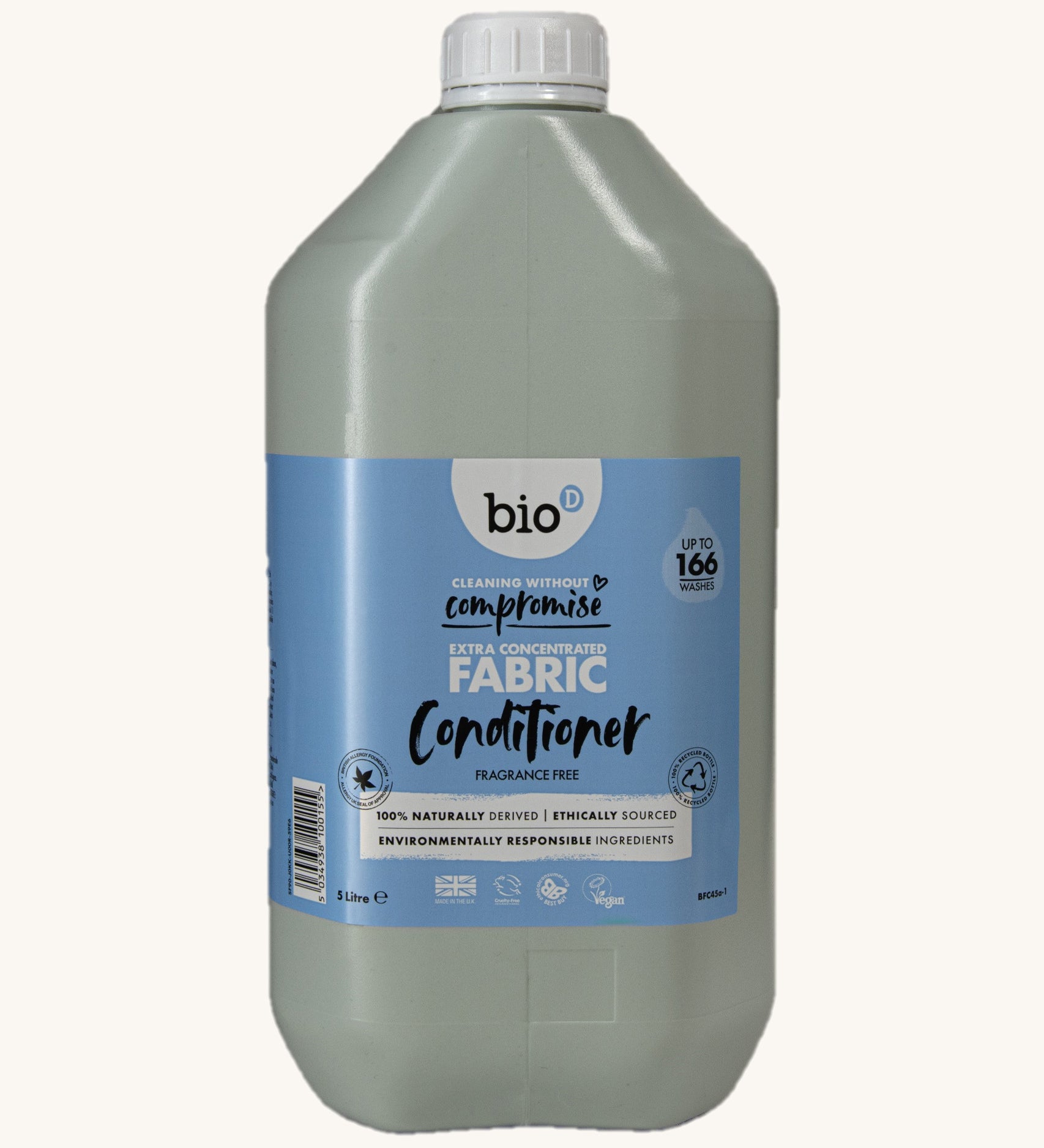 Bio-D Concentrated Fabric Conditioner - 5L