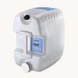 Bio-D 20 litre Fragrance Free washing up liquid refill in a reusable closed loop container, labelled and ready for bulk use, part of the sustainable refill system available at Babipur.