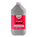Bio-D ready to use All Purpose Sanitiser in a 5 litre refill bottle pictured on a plain coloured background