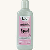 A 750ml bottle of Bio-D pink grapefruit washing up liquid, available at Babipur