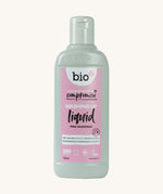 A 750ml bottle of Bio-D pink grapefruit washing up liquid, available at Babipur