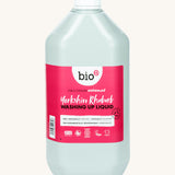 A 5L bottle of Bio-D Yorkshire rhubarb washing up liquid