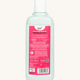 Back view of theBio-D 750ml Yorkshire rhubarb washing up liquid bottle