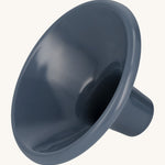 The grey breast shield cup section from the Lola & Lykke Silicone Breast Shield 2-Pack