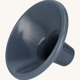 The grey breast shield cup section from the Lola & Lykke Silicone Breast Shield 2-Pack