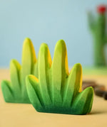 Bumbu Toys dessert bush for small world play placed at the front of a small world play scene.