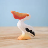 Bumbu Toys Wooden Eating Pelican.