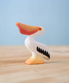Bumbu Toys Wooden Eating Pelican.