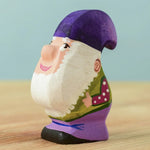 Bumbu Toys Purple, white bearded Grumble Dwarf.
