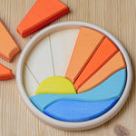 Wooden block puzzle