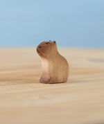 Bumbu Toys Wooden Sitting Baby Capybara.