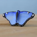 Bumbu Toys Wooden Butterfly in Blue.