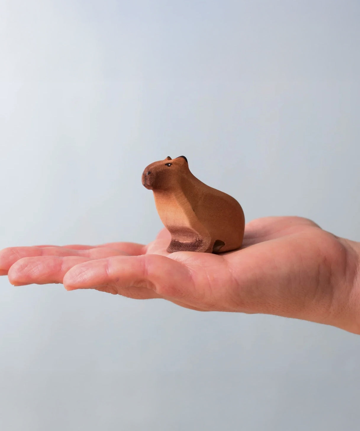 Bumbu Toys Wooden Sitting Capybara.