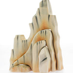 this mountain play scene includes a Bumbu eagle
