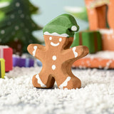 A Christmas scene including the Bumbu gingerbread cookie boy