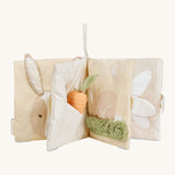 Avery Row Fabric Baby Book - Bunny Tales