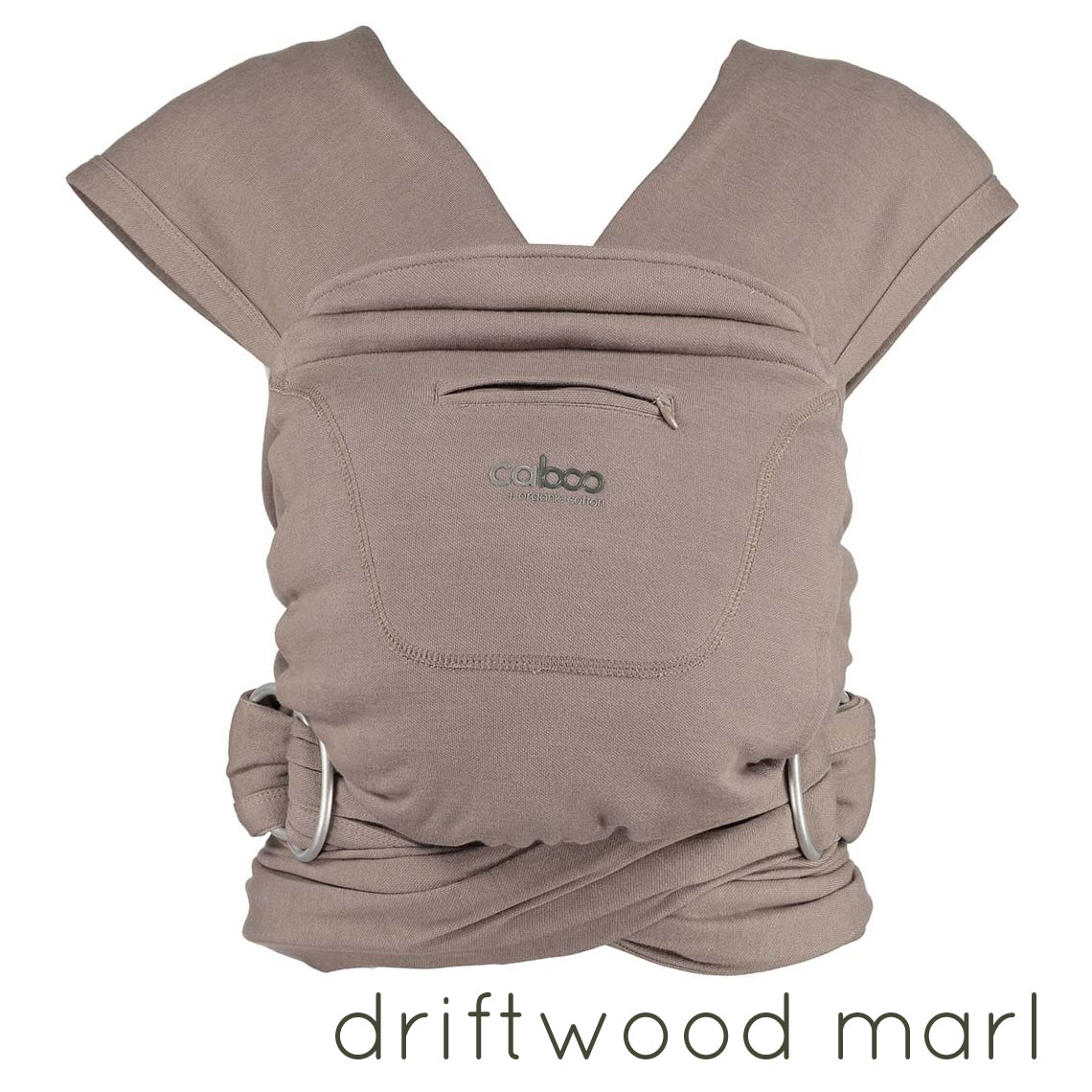 Caboo Organic Cotton Natural Baby Carrier Close Caboo Organic Baby
