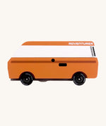 CandyLab Volkswagen T3 Campervan in brown - side view.