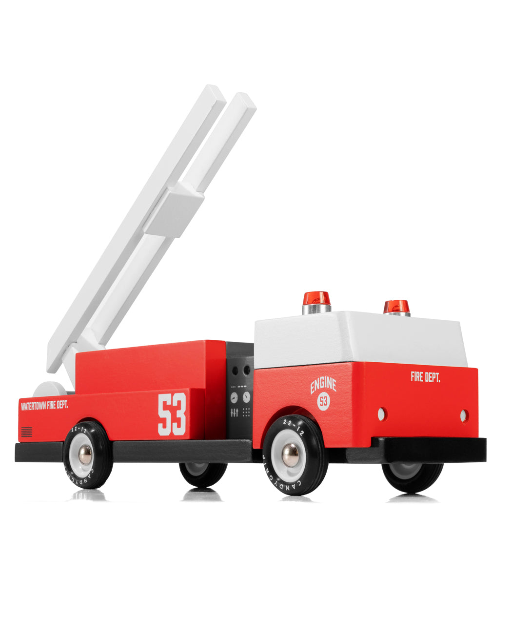 Big red fire truck toy deals