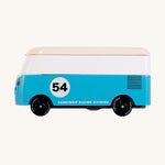 CandyLab blue VW T1 with '54' on the side - side view.