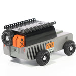 a 4x4 off-roader wooden car toy