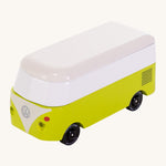 CandyLab green VW T1 Campervan - front view.