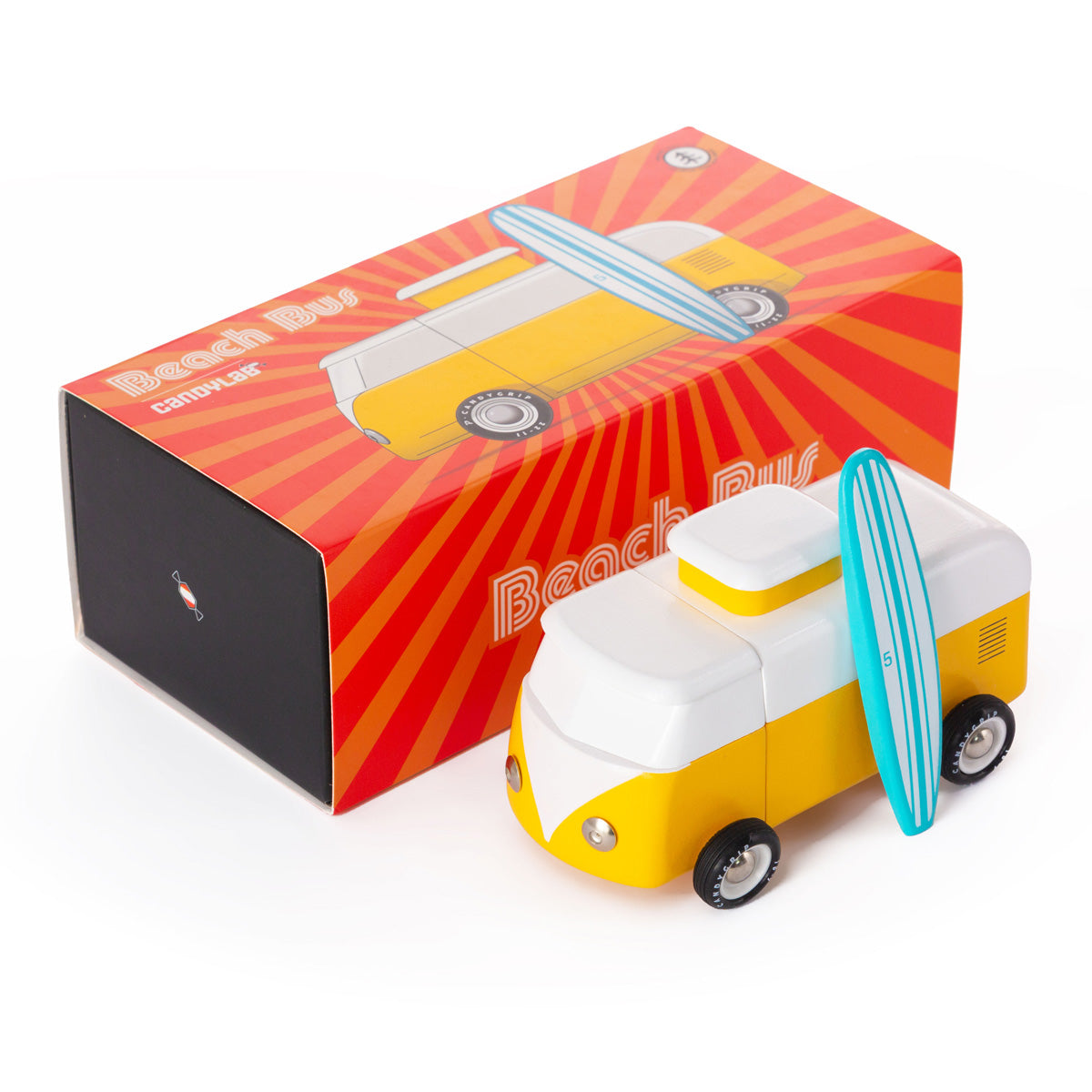 Beach Toy Rv Candylab Beach Bus Sunset Wooden Toy Campervan – Babipur