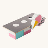 The Candylab Ice Cream Food Shack on a plain background.