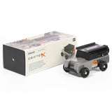 a 4x4 off-roader wooden car toy