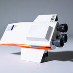 One of the vehicles from the Candylab M.A.R.G.E Rogue Echoes Set on a grey background 