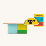 The Candylab Taco Food Shack on a plain background. 