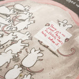 Close up of some illustrated mice