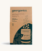 A Georganics cardboard pouch of refill chewing gums