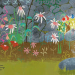 Pages of the wall and the wild kids book on open on a white background