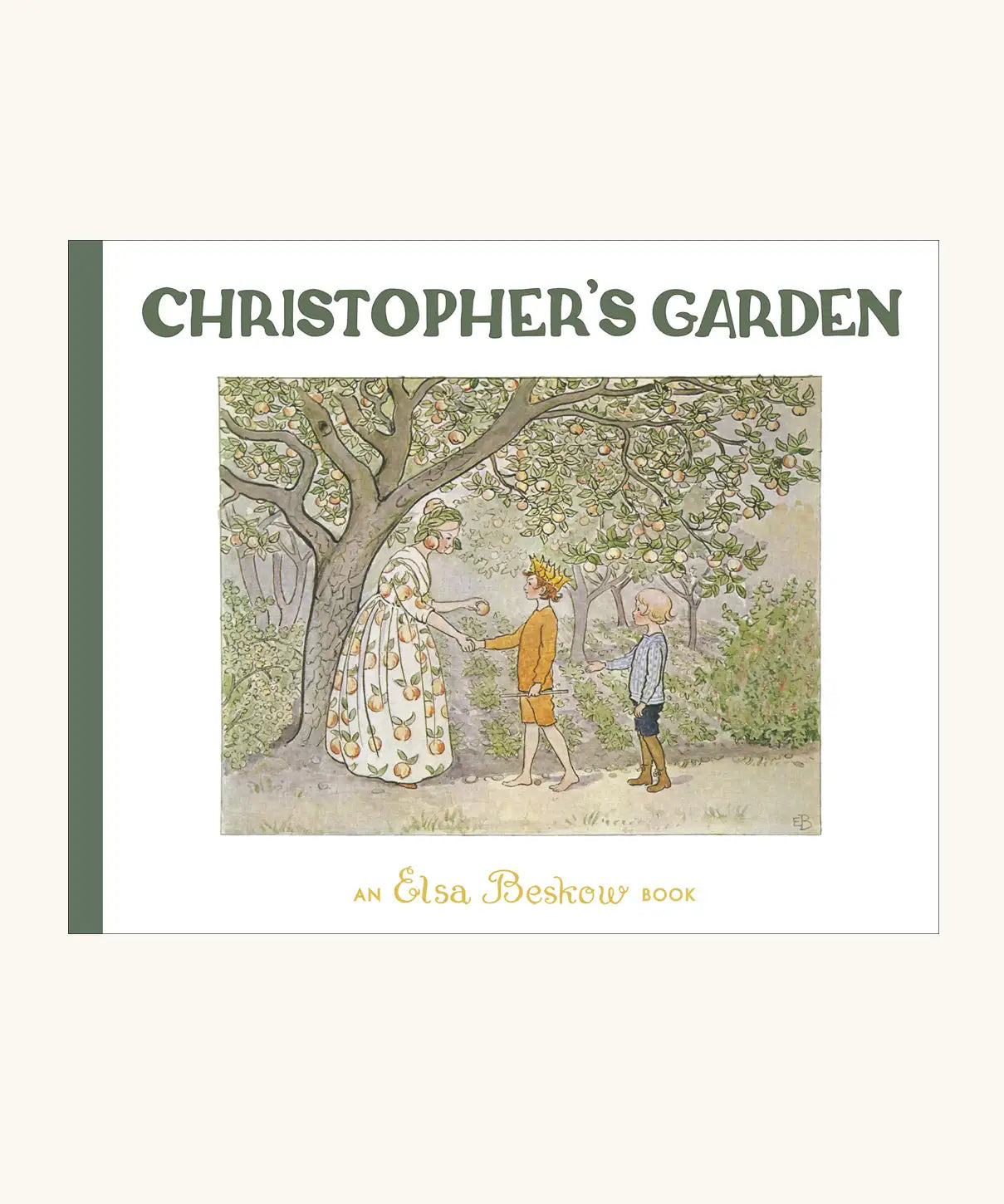 Christopher's Garden by Elsa Beskow children's book. 