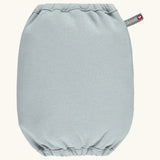 Close Caboo Lite Baby Carrier storage bag in Alloy, made from matching pale grey-blue fabric with Close logo tab.