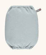 Close Caboo Lite Baby Carrier storage bag in Alloy, made from matching pale grey-blue fabric with Close logo tab.