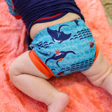 Couche de bain Pop-in Manta Ray