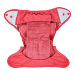 Close Parent Reusable Pastel Nappy opened out on a white background showing the inside