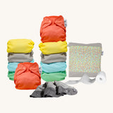 Pop-in Nappy Pastels Box 10 - Poppers