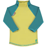 Rash Vest Pop-In LS Moutarde / Sarcelle