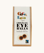 Cocoa Loco Chocolate Eyeballs. These chocolates are Fairtrade, organic and UPF free.  
